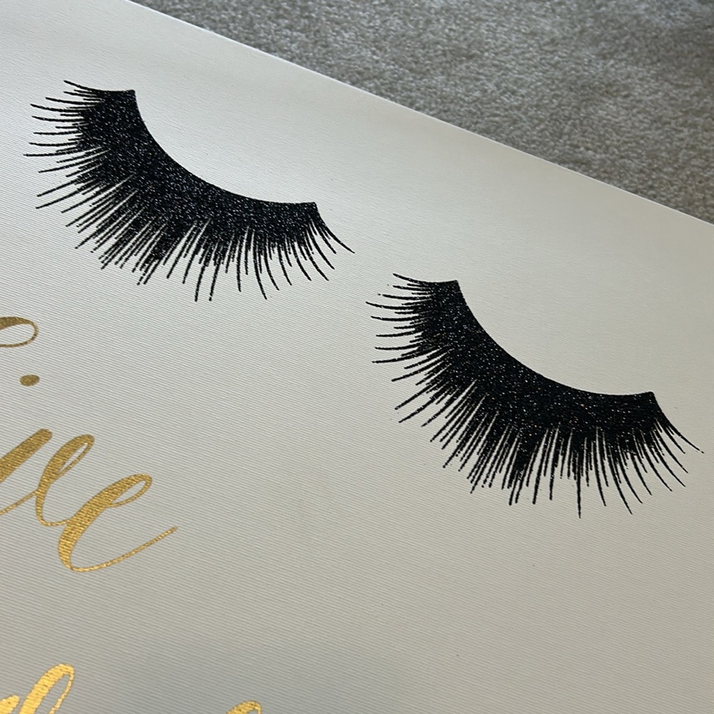 Elegant Black and Gold Wall Art Decor - Picture 2 of 2